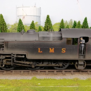 O gauge steam class 2456 Stanier medium