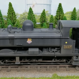O gauge steam class 3697 Medium