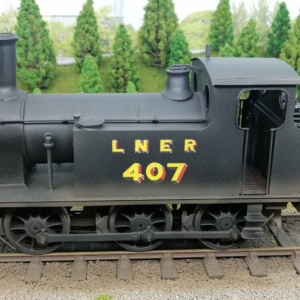 O gauge steam class 407 medium