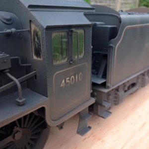 O gauge steam class 45010 heavy 1
