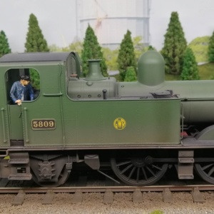 O gauge steam class 58XX 5809 medium 3