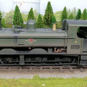 O gauge steam class Pannier 6437 medium