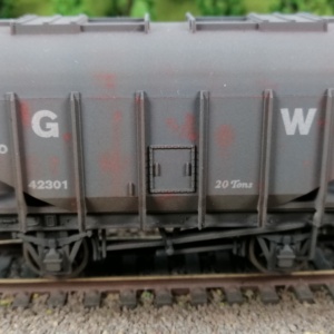 OO gauge rolling stock class Hopper medium