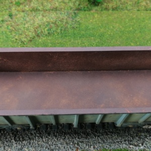 OO gauge rolling stock class JUA wagons light weathering 5
