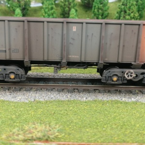 OO gauge rolling stock class PTA heavy weathering 2