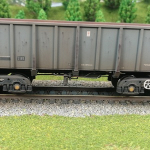OO gauge rolling stock class PTA heavy weathering 3