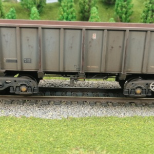 OO gauge rolling stock class PTA heavy weathering 4