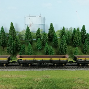 OO gauge rolling stock class Turbot medium weathering 4