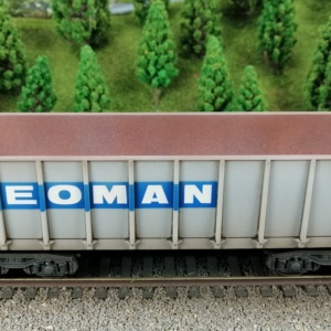 OO gauge rolling stock class Yeoman tippler light