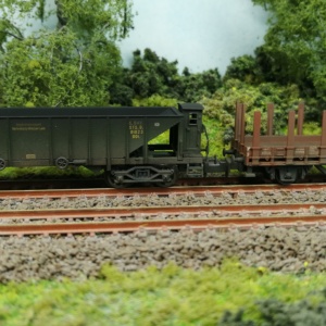 OO gauge rolling stock class hopper wagon heavy