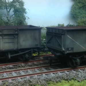 OO gauge rolling stock class mineral wagon heavy