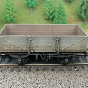 OO gauge rolling stock class mineral wagon heavy faded