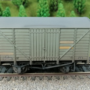 OO gauge rolling stock class new planks box van