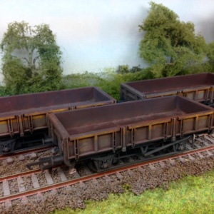 OO gauge rolling stock class open wagon heavy (2)