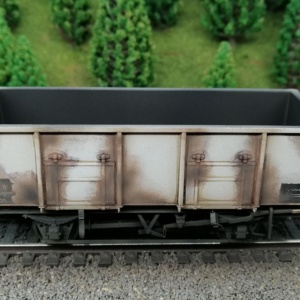 OO gauge rolling stock class open wagon heavy (8)