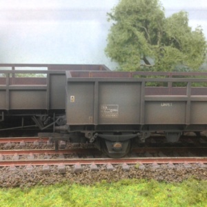 OO gauge rolling stock class open wagon medium