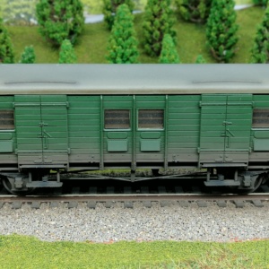 OO gauge rolling stock class parcels van heavy