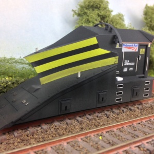 OO gauge rolling stock class snow plough medium