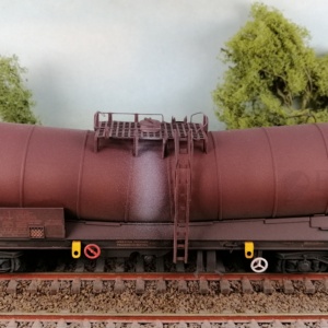 OO gauge rolling stock class tanker wagon heavy