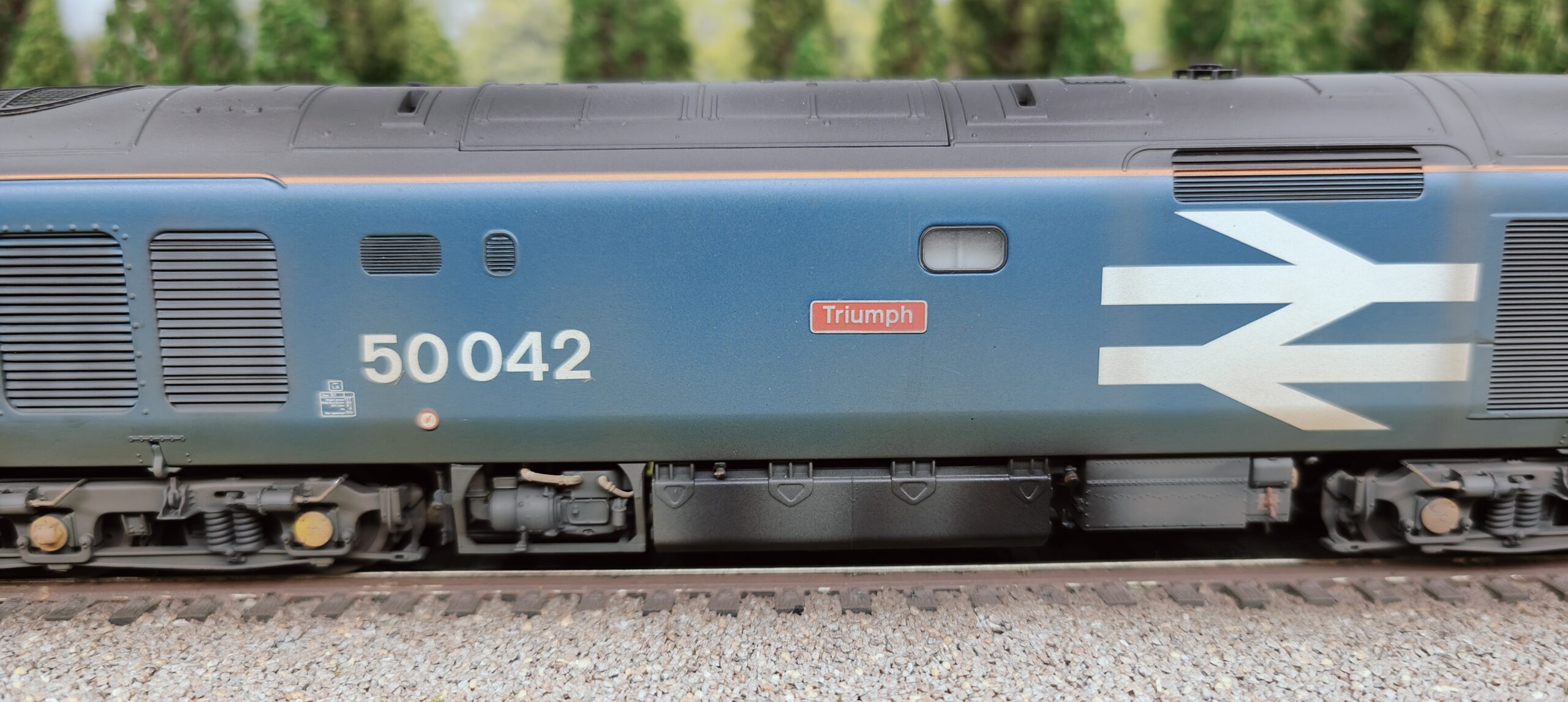 OO gauge diesel class 50042 medium 2 OO gauge diesel class 50042 medium 2